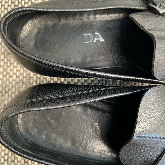 Men’s “PRADA” Black Leather Loafers - Picture 5 of 7